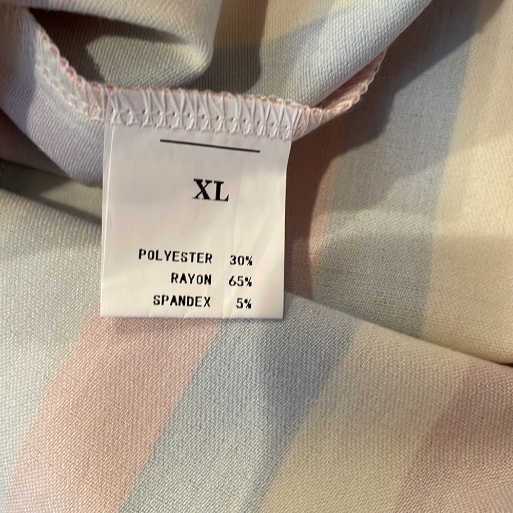 Colorful Stripe Shift Dress - Picture 6 of 7